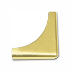 Buchecke Gold halbrund